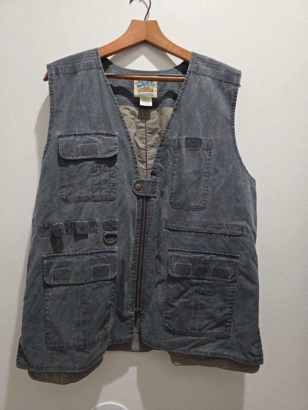 VTG Travel Smith Womens XL Vest Safari Fishing Hunting Hiking Bird Pocket Photos